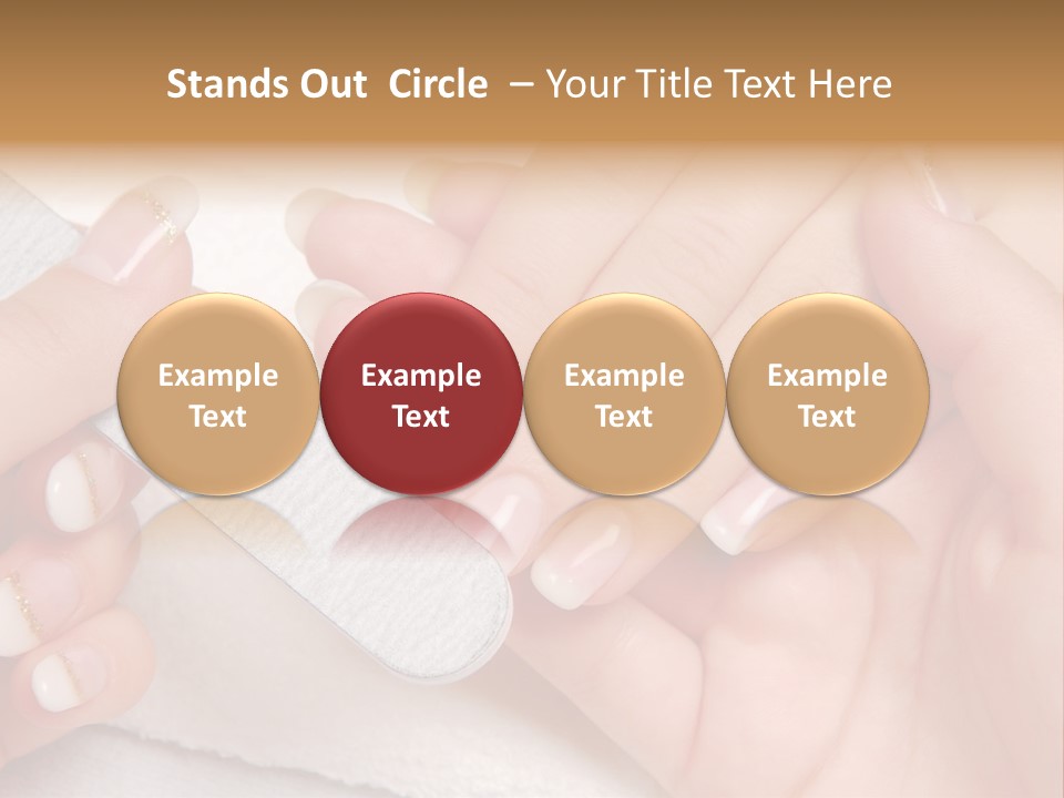 Lifestyle Relaxing Polish PowerPoint Template