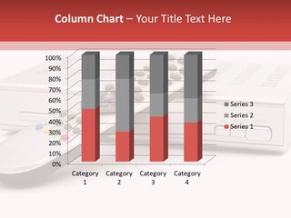 Television Recorder Isolated PowerPoint Template