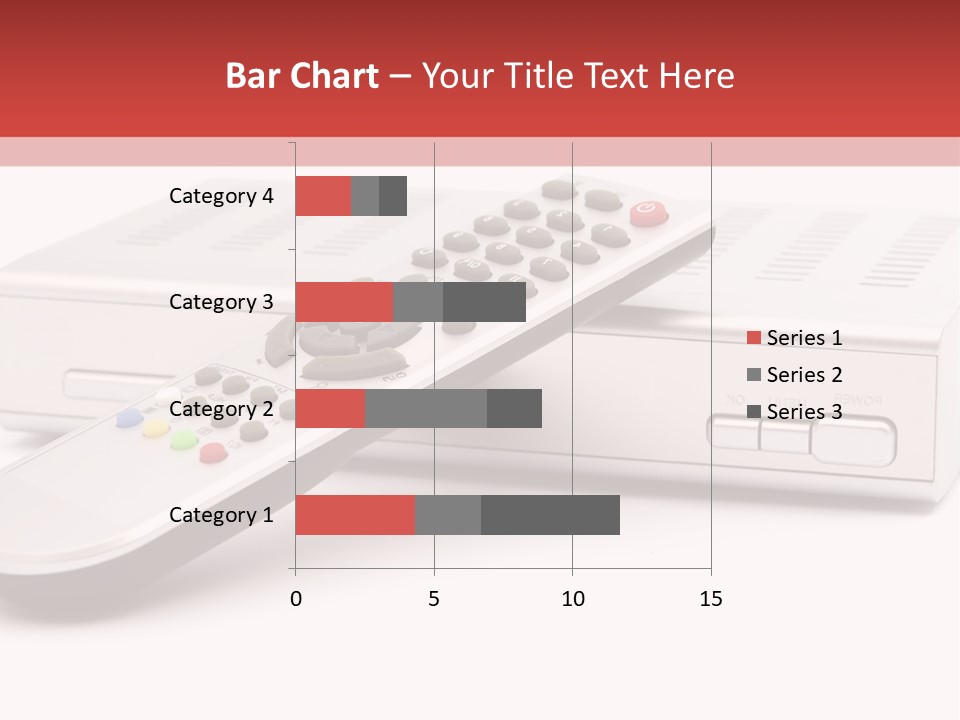 Television Recorder Isolated PowerPoint Template