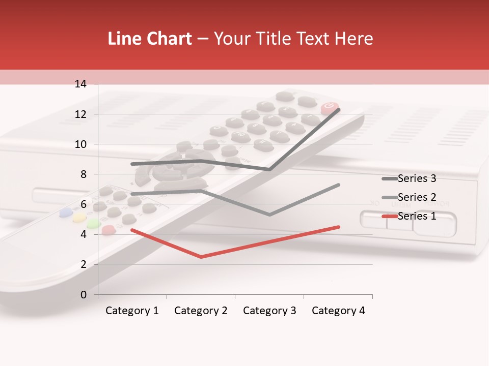 Television Recorder Isolated PowerPoint Template