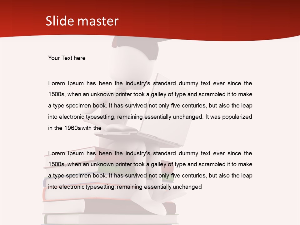 Study Human Communication PowerPoint Template