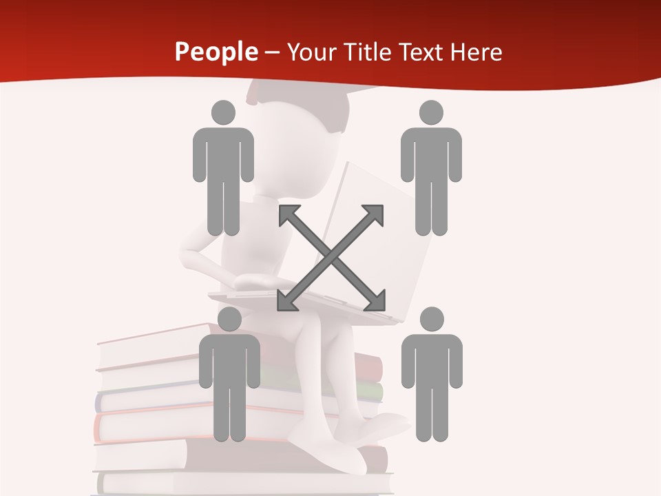 Study Human Communication PowerPoint Template