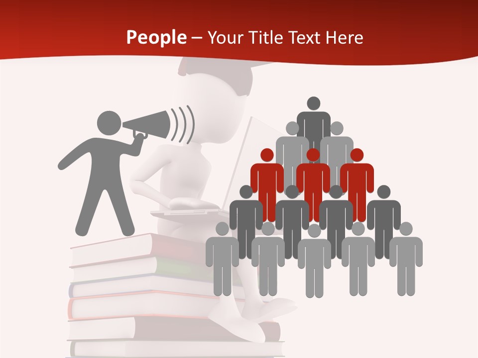 Study Human Communication PowerPoint Template