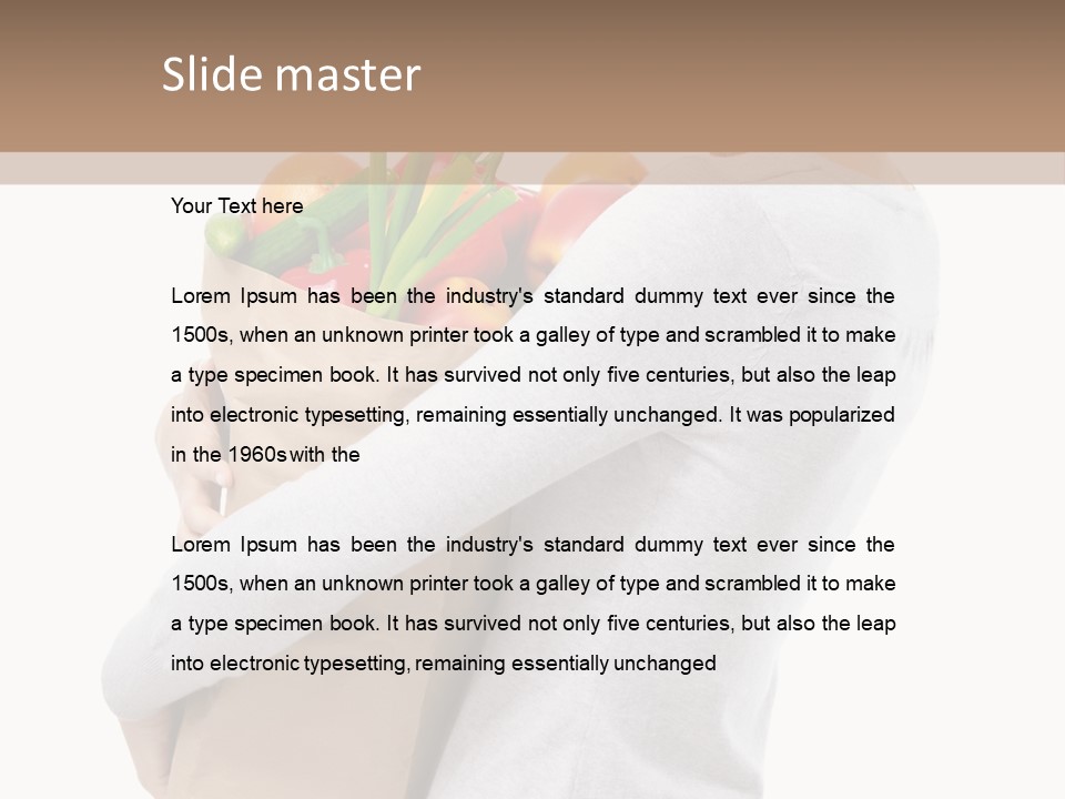 Health Female Studio PowerPoint Template