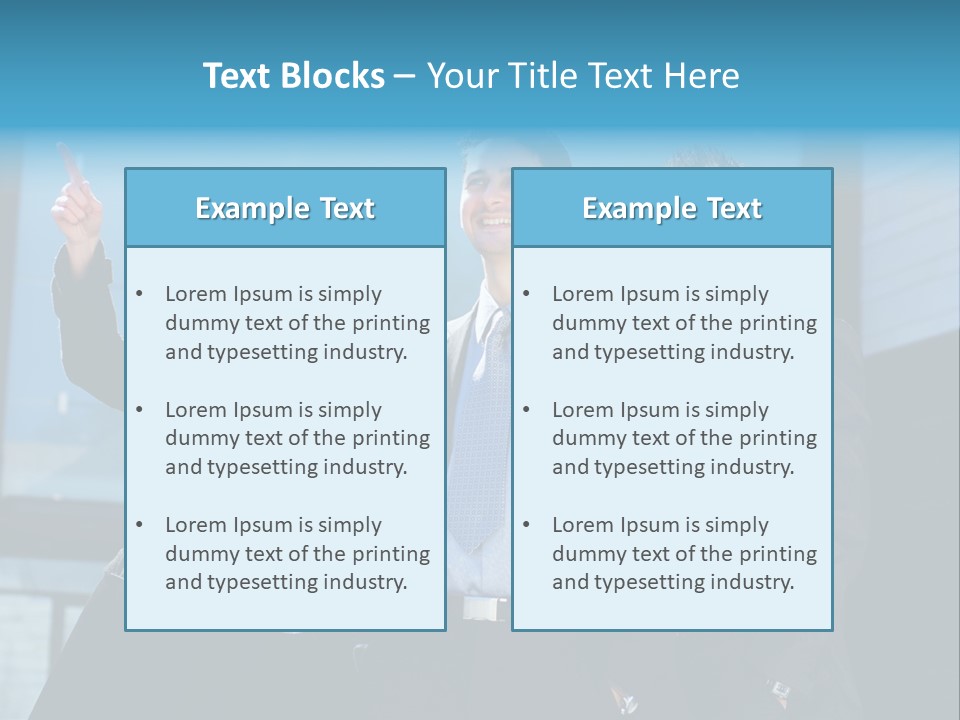 Elegant Work Collar PowerPoint Template