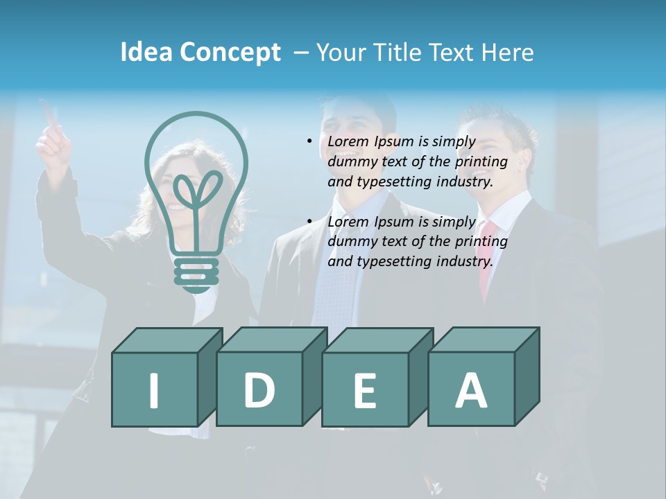 Elegant Work Collar PowerPoint Template