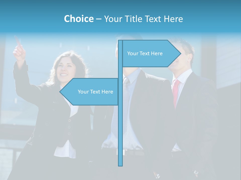 Elegant Work Collar PowerPoint Template