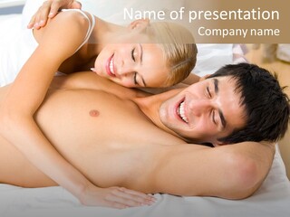 Closeness Man Together PowerPoint Template