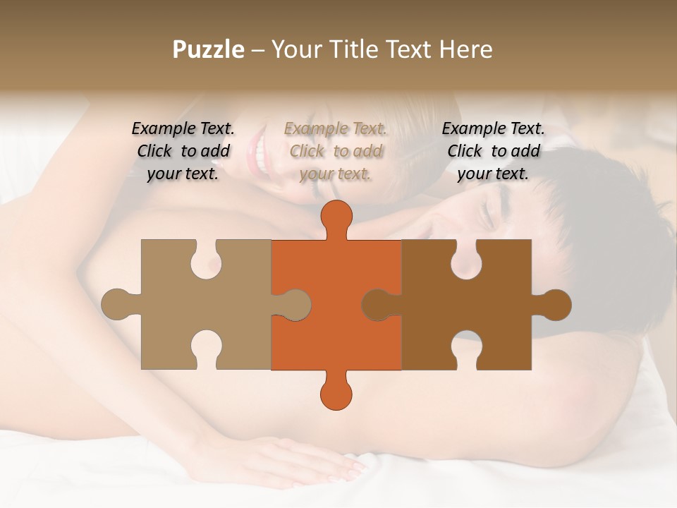 Closeness Man Together PowerPoint Template