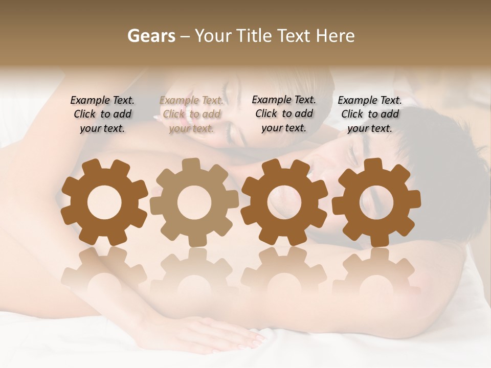 Closeness Man Together PowerPoint Template