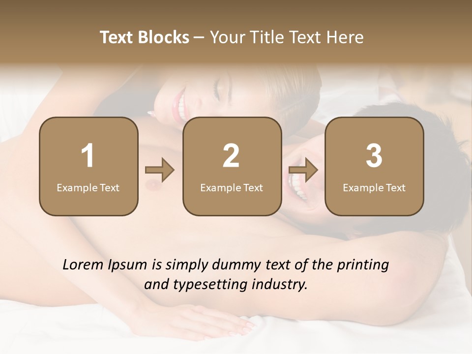 Closeness Man Together PowerPoint Template