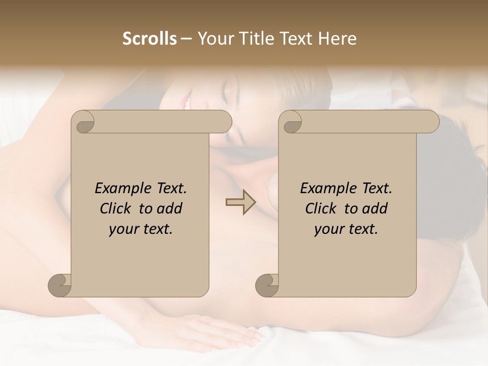 Closeness Man Together PowerPoint Template