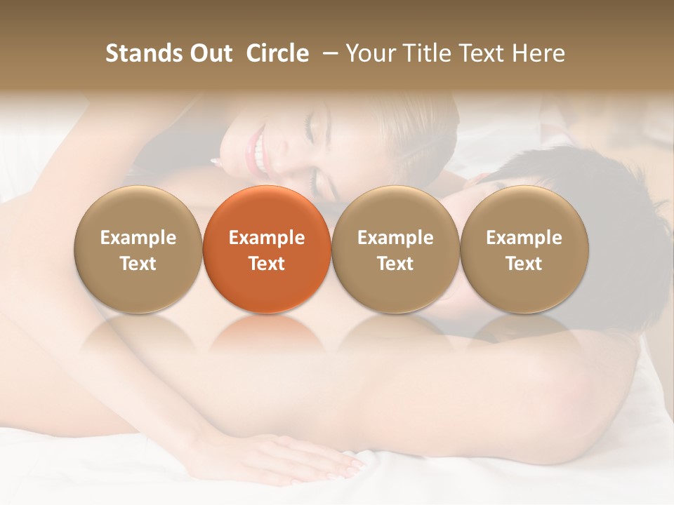 Closeness Man Together PowerPoint Template