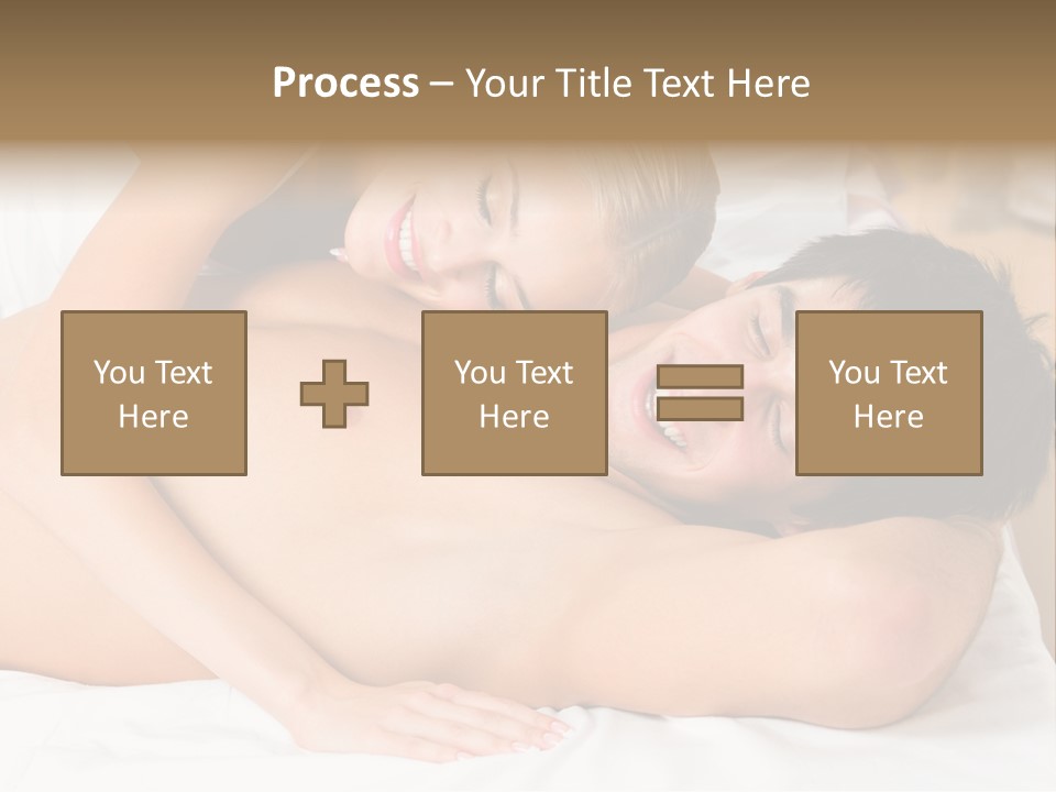 Closeness Man Together PowerPoint Template