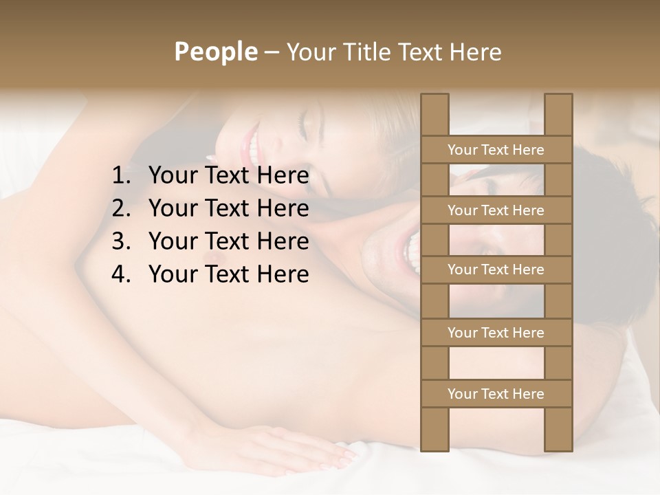 Closeness Man Together PowerPoint Template