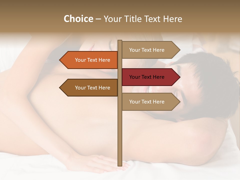 Closeness Man Together PowerPoint Template