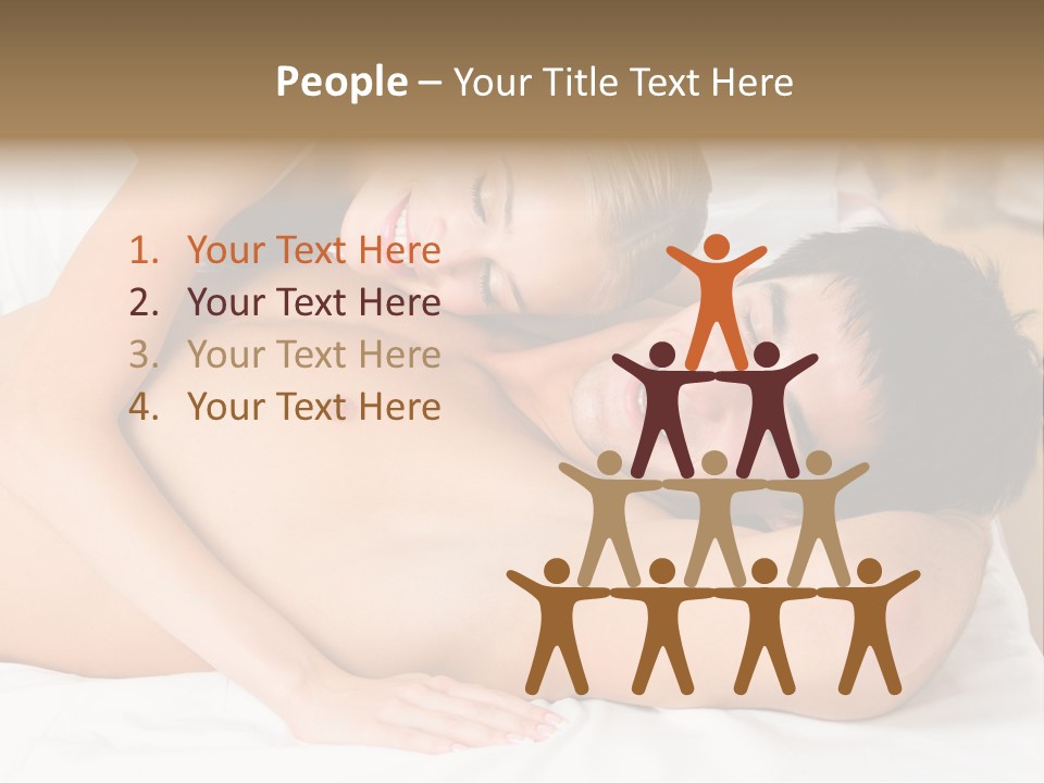 Closeness Man Together PowerPoint Template