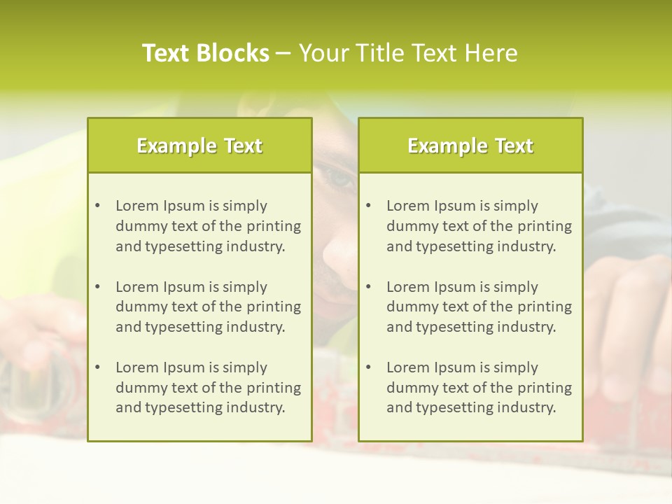 Window Architecture City PowerPoint Template