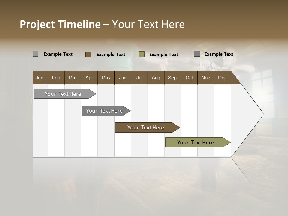 A Couple Of Young Men Standing Next To Each Other PowerPoint Template