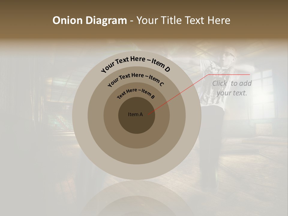 A Couple Of Young Men Standing Next To Each Other PowerPoint Template