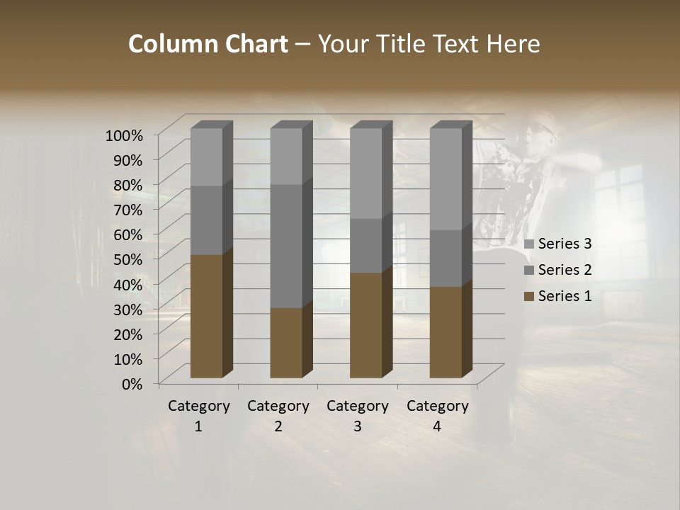 A Couple Of Young Men Standing Next To Each Other PowerPoint Template