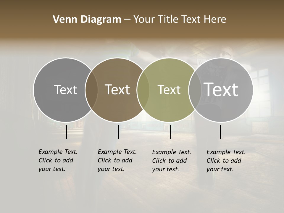 A Couple Of Young Men Standing Next To Each Other PowerPoint Template