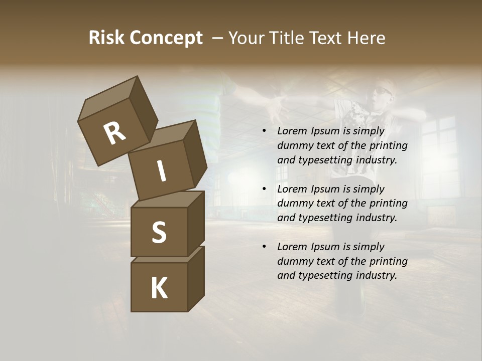 A Couple Of Young Men Standing Next To Each Other PowerPoint Template