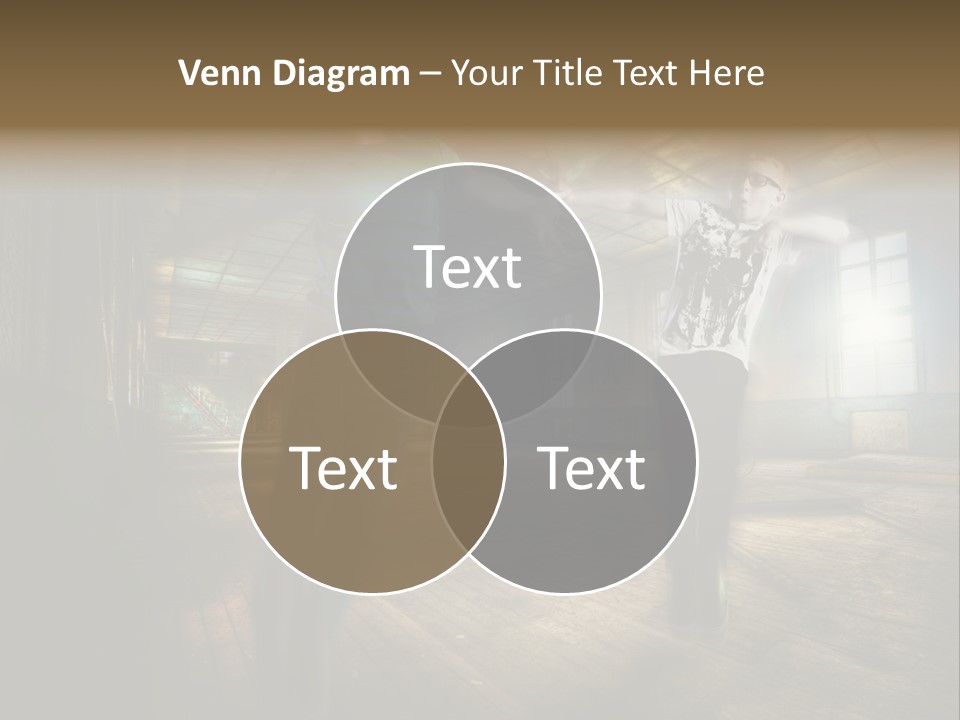 A Couple Of Young Men Standing Next To Each Other PowerPoint Template
