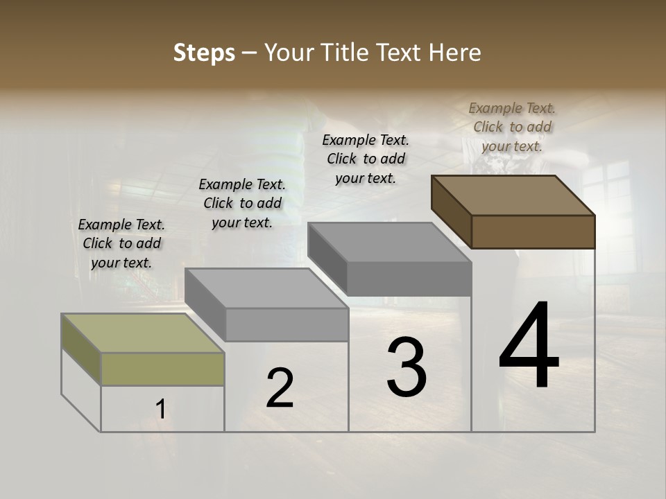 A Couple Of Young Men Standing Next To Each Other PowerPoint Template