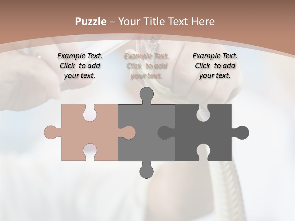 Caucasian Beauty Stretch PowerPoint Template