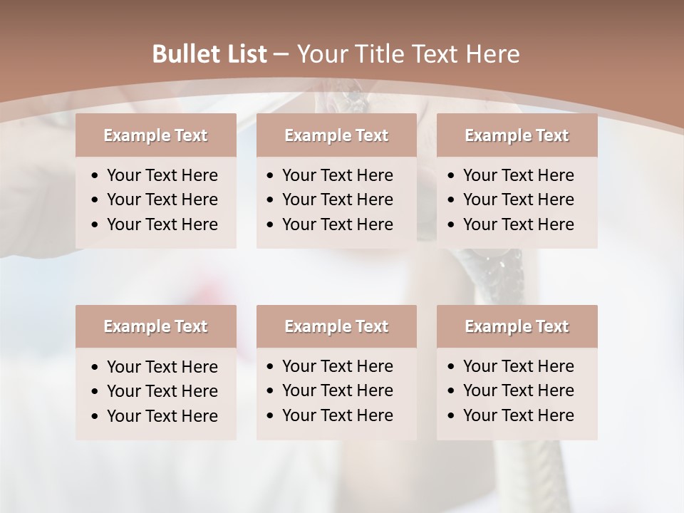 Caucasian Beauty Stretch PowerPoint Template