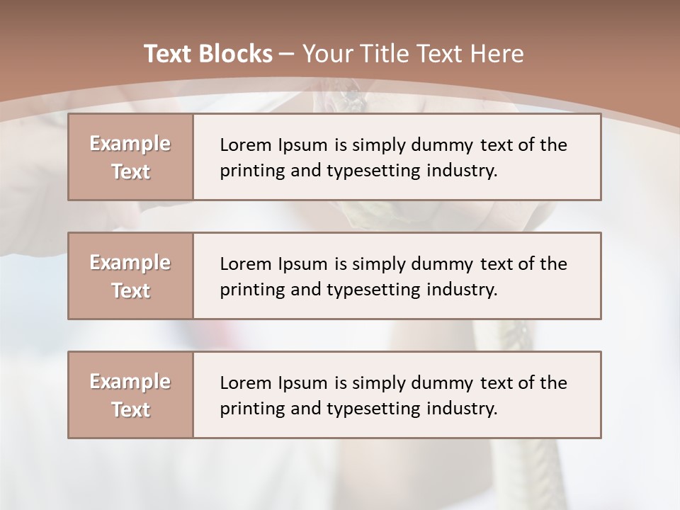 Caucasian Beauty Stretch PowerPoint Template