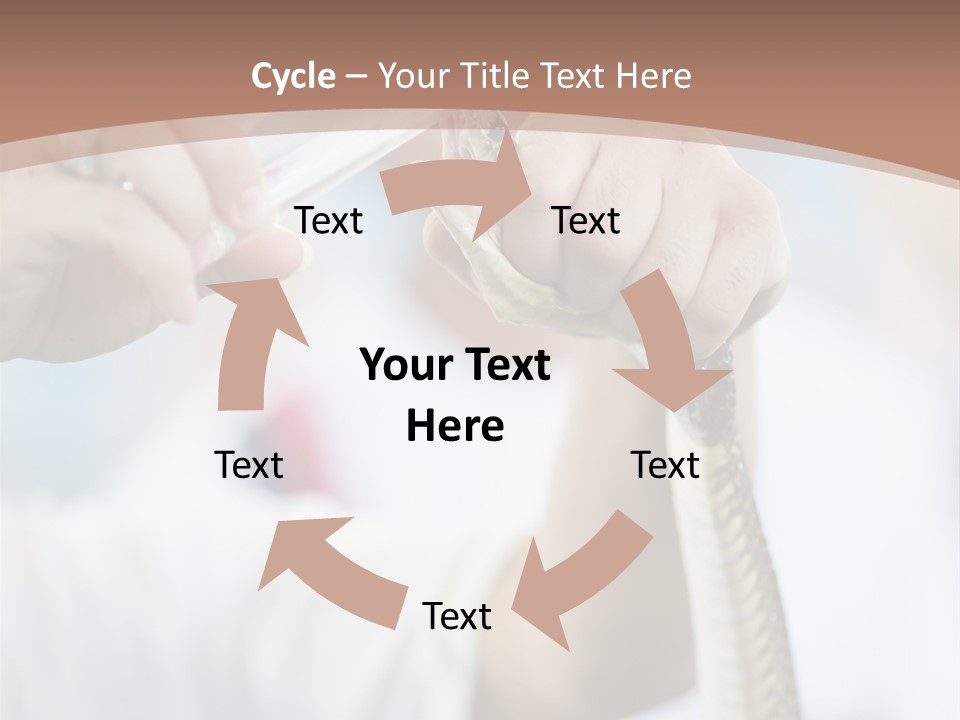 Caucasian Beauty Stretch PowerPoint Template
