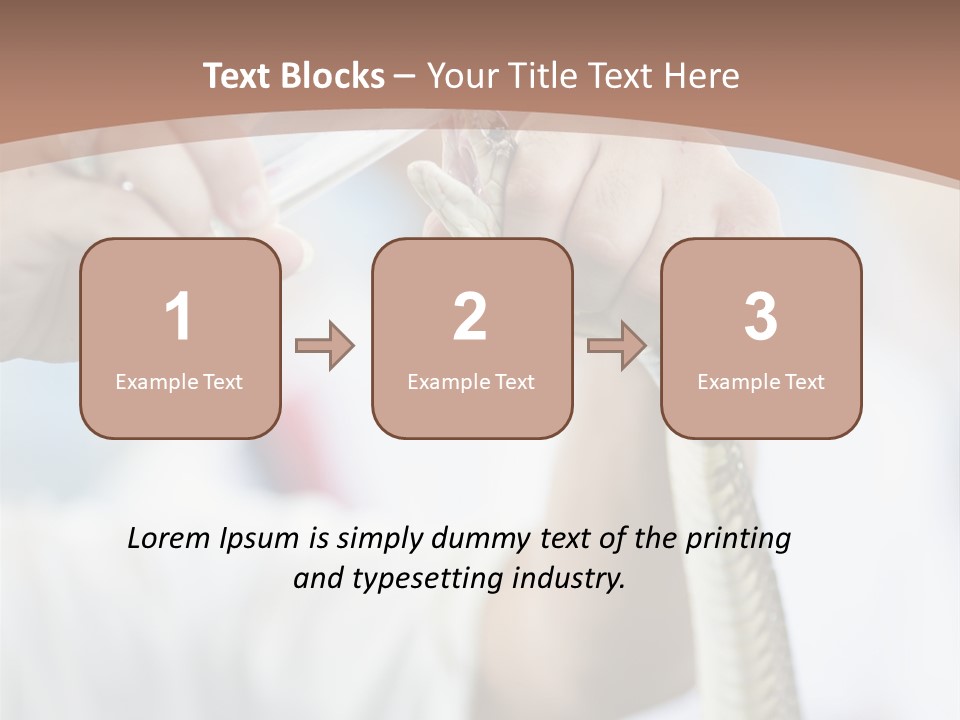 Caucasian Beauty Stretch PowerPoint Template