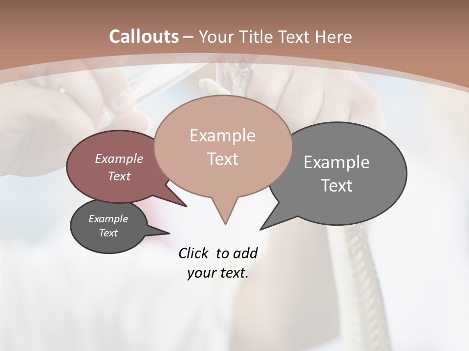 Caucasian Beauty Stretch PowerPoint Template