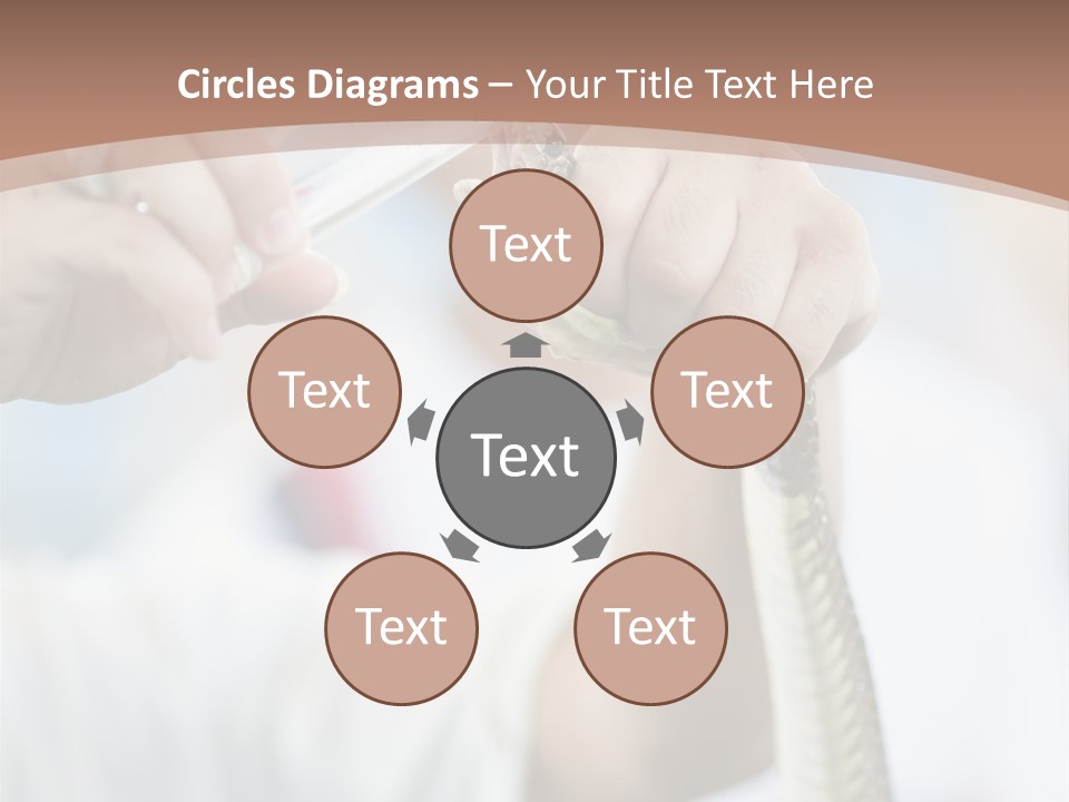 Caucasian Beauty Stretch PowerPoint Template