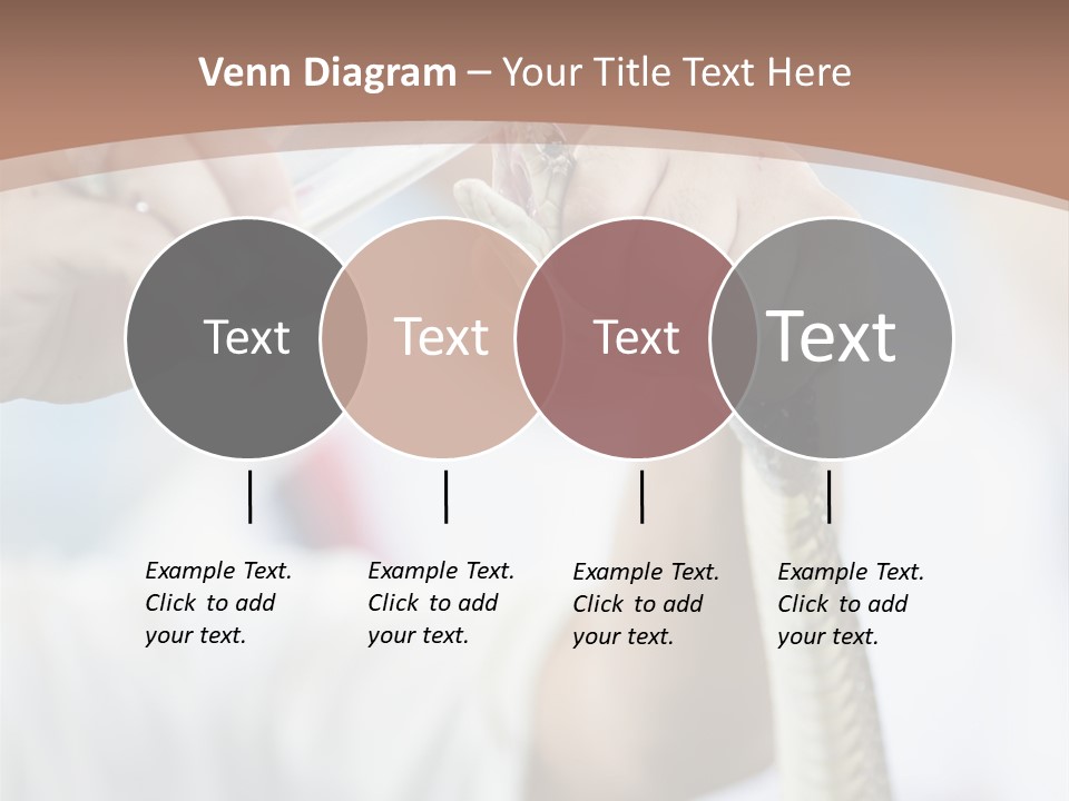 Caucasian Beauty Stretch PowerPoint Template