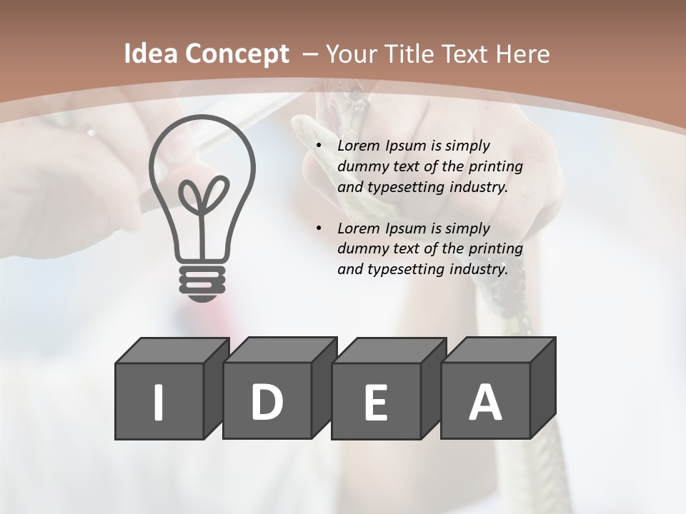 Caucasian Beauty Stretch PowerPoint Template