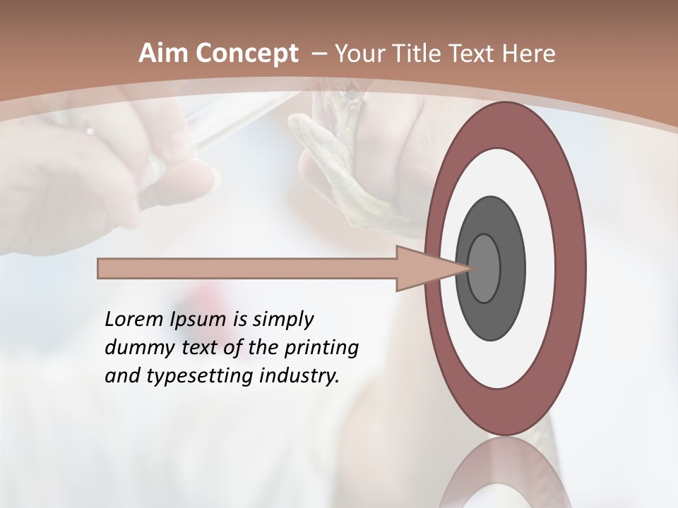 Caucasian Beauty Stretch PowerPoint Template