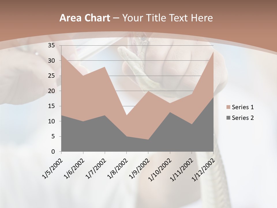 Caucasian Beauty Stretch PowerPoint Template
