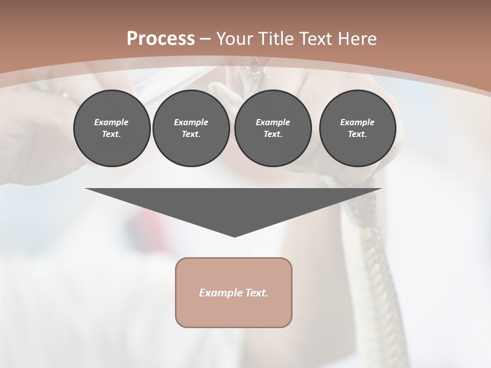 Caucasian Beauty Stretch PowerPoint Template