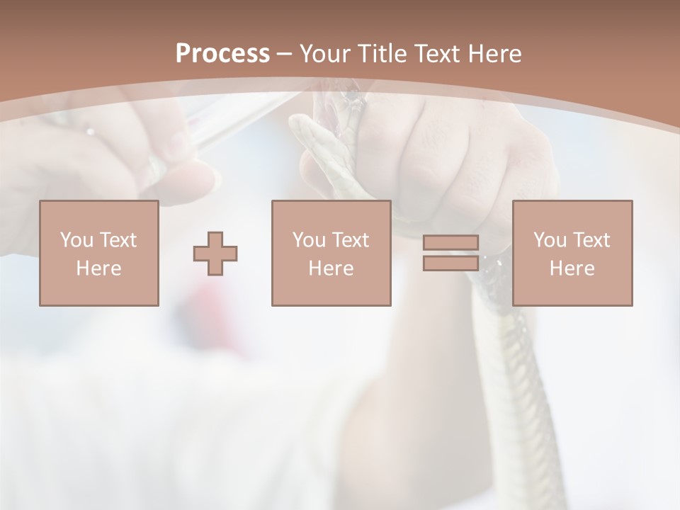 Caucasian Beauty Stretch PowerPoint Template
