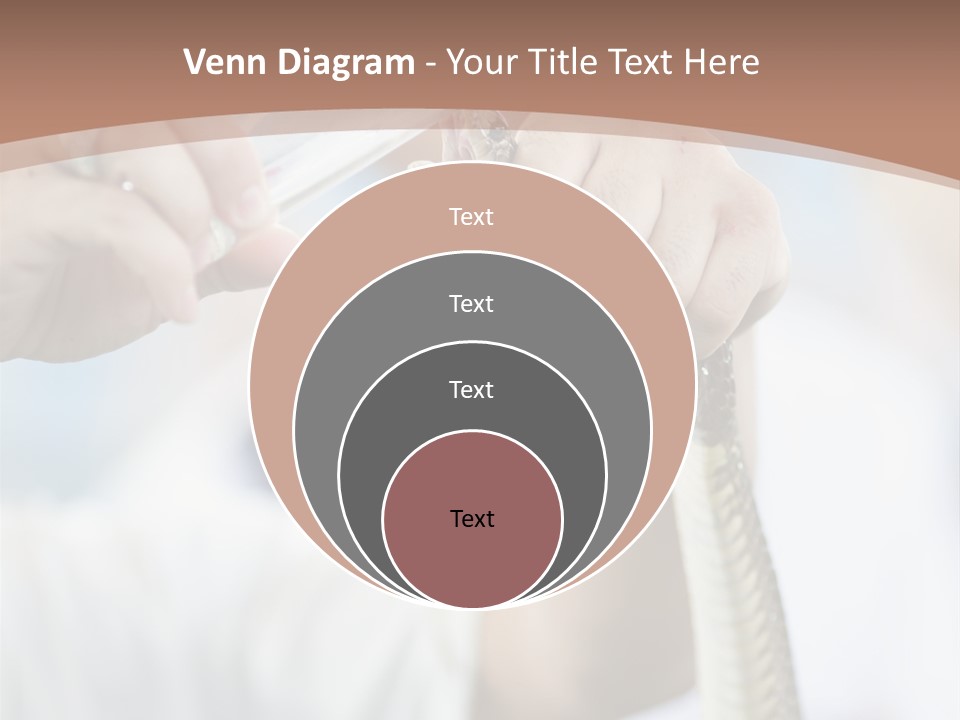 Caucasian Beauty Stretch PowerPoint Template