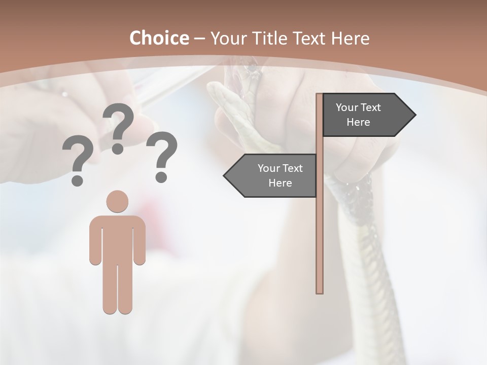 Caucasian Beauty Stretch PowerPoint Template