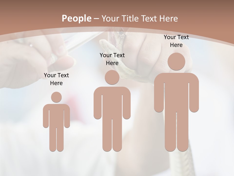 Caucasian Beauty Stretch PowerPoint Template