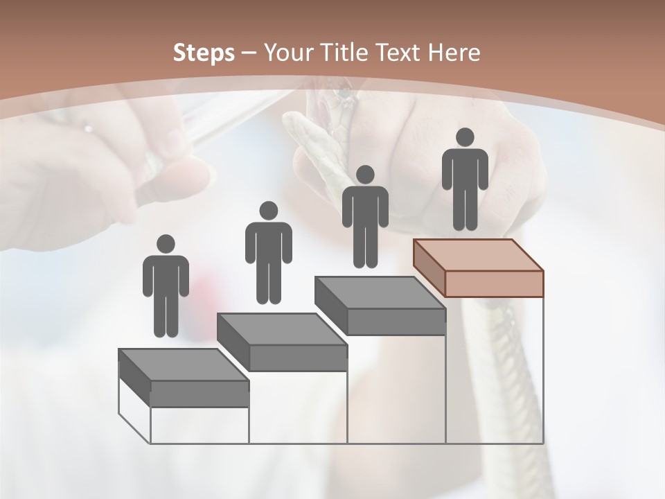 Caucasian Beauty Stretch PowerPoint Template