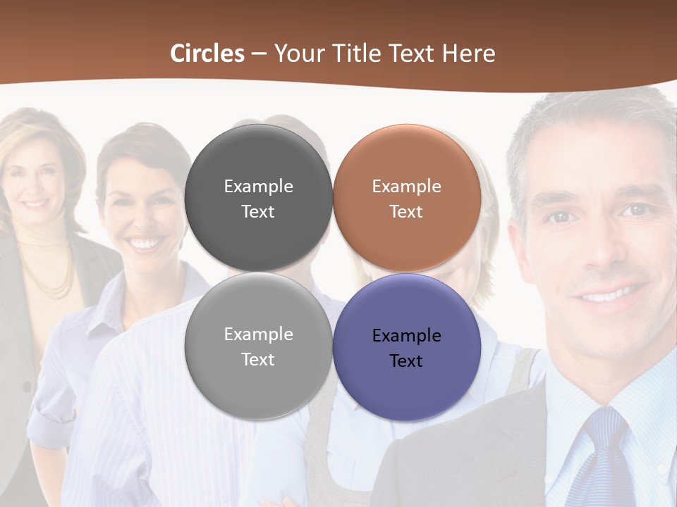 Isolate Teamwork Isolated PowerPoint Template