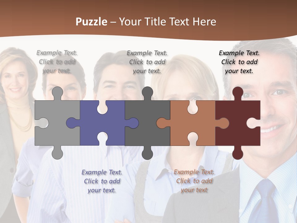Isolate Teamwork Isolated PowerPoint Template