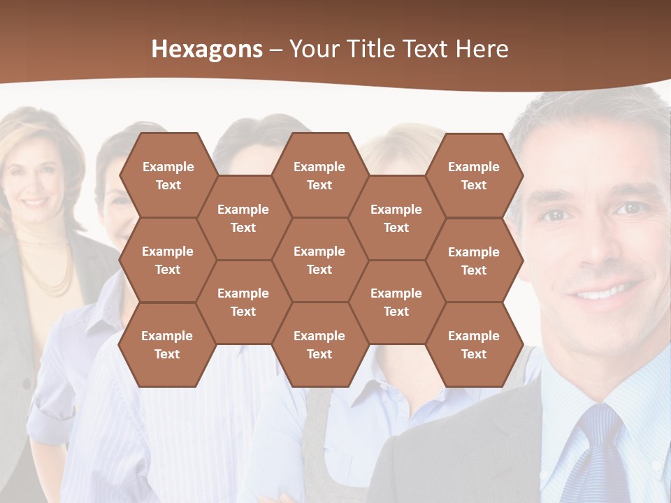 Isolate Teamwork Isolated PowerPoint Template