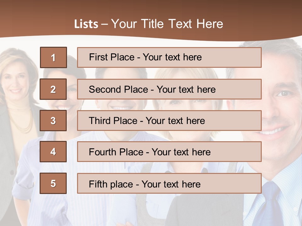 Isolate Teamwork Isolated PowerPoint Template